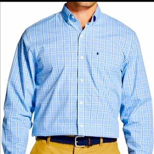 IZOD Men's Button Down Long Sleeve Stretch shirt